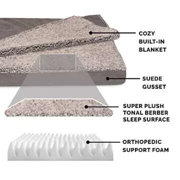 Furhaven Orthopedic Dog Bed - Luxury Comfort for Pets