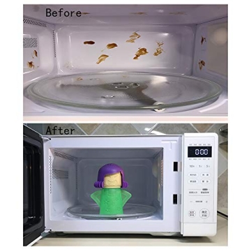 Angry Mama Steam Microwave Cleaner for Effortless Cleaning