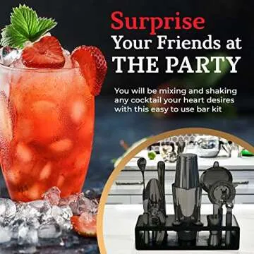 Highball & Chaser Bartender Kit for Stylish Mixology