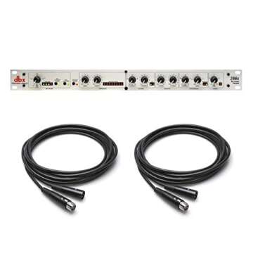 dbx 286S Preamplifier Channel Strip Mic Pre Amp w/ 2X 25' XLR Cables New