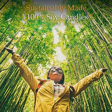 Bergamot Scented Aromatherapy Candles for Relaxation, 3 Wick Candle Large Soy Candles for Home Scented, Gifts for Women, Stress Relief Candles, Housewarming, Birthday