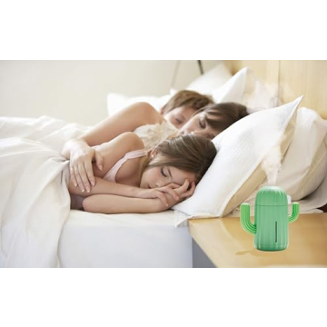 YINGJEE Mini Humidifier with Night Light for Any Space