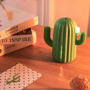 YINGJEE Mini Humidifier with Night Light for Any Space