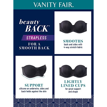 Vanity Fair Strapless Bra for Ultimate Comfort and Style