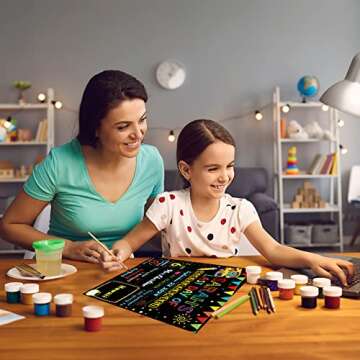 First & Last Day of School Board Signs, 12" x 10" Back to School Chalkboard Double Sided 1st Day Sig...