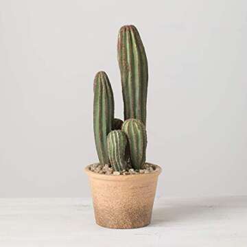 Sullivans Artificial Succulent Plant in Pot, 10.75"