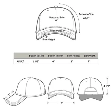 Falari Adjustable Baseball Cap for Outdoor Activities