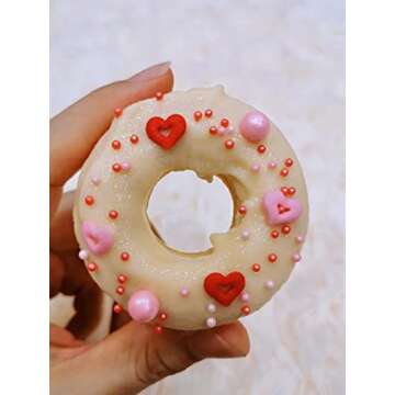 SE Si&Moos Pink Edible Pearls for Cake Decorations