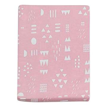 HonestBaby Organic Cotton Crib Sheets - Gentle Comfort