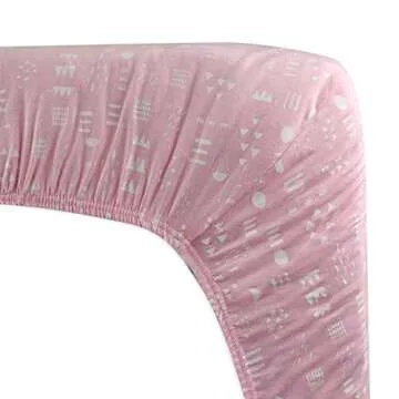 HonestBaby Organic Cotton Crib Sheets - Gentle Comfort