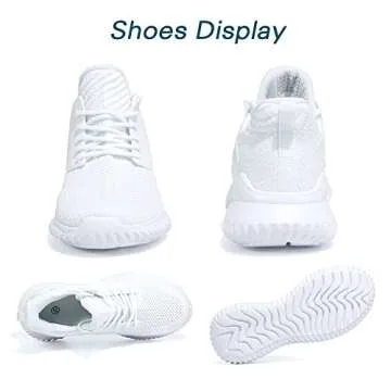 Akk White Sneakers for Women Walking Shoes Comfortable Lightweight Womens Work Casual Tennis Shoes f...