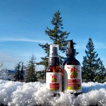 Berry Beautiful Red Raspberry Seed Oil 1 oz - Cold-Pressed