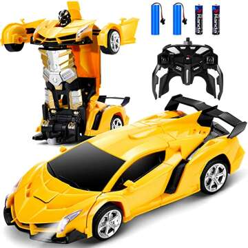 Dolanus Remote Control Car Transforming - Fun & Interactive Toy