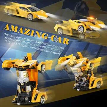 Dolanus Remote Control Car Transforming - Exciting Fun
