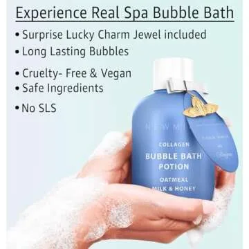 Luxury Collagen Bubble Bath for Relaxation and Gifting