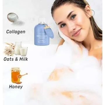 Luxury Collagen Bubble Bath for Relaxation and Gifting