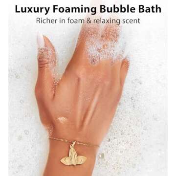 Collagen Bubble Bath - Long Lasting Bubbles Luxury Foaming Bath - Oatmeal Milk Honey - Moisturizing Relaxing Stress Relief Calming Self Care Spa Gift for Women Birthday Gifts Christmas