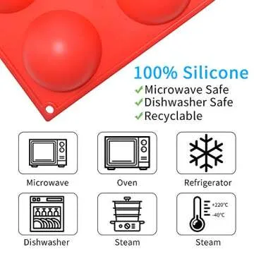 N.1 Chocolate Bombs Silicone Molds - Versatile & High Quality