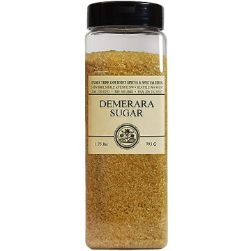 India Tree Demerara Sugar 1.75 lb - Elevate Your Baking Experience with Premium Flavor