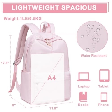 Stylish Bluboon School Backpack for Girls - Durable & Spacious