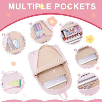 Stylish Bluboon School Backpack for Girls - Durable & Spacious