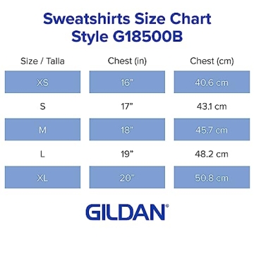 Gildan Youth Hoodie G18500B - Style & Comfort