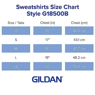Gildan Youth Hoodie G18500B - Style & Comfort