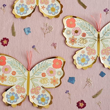 Meri Meri Butterfly Plates for Fun Celebrations