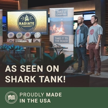 Radiate XL Portable Campfire for Camping & Beach Use