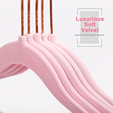 MIZGI Premium Kids Velvet Hangers for Stylish Storage Solutions