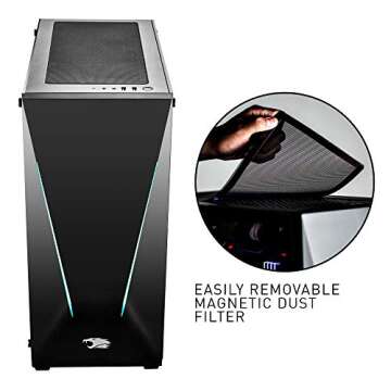 iBUYPOWER Pro Gaming PC Computer Desktop Intel i7-9700k 8-Core 3.6 GHz, Geforce RTX 2070 8GB, 16GB DDR4, 1TB HDD, 240GB SSD, Z370, Liquid Cooling, WiFi Ready, Windows 10, VR Ready (Trace 9230, Black)