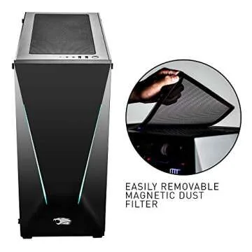 iBUYPOWER Pro Gaming PC Computer Desktop Intel i7-9700k 8-Core 3.6 GHz, Geforce RTX 2070 8GB, 16GB DDR4, 1TB HDD, 240GB SSD, Z370, Liquid Cooling, WiFi Ready, Windows 10, VR Ready (Trace 9230, Black)