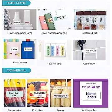 OFFNOVA 2.25" x 2.25" Thermal Direct Labels - 1500 Sheets