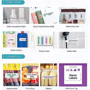 OFFNOVA 2.25" x 2.25" Thermal Direct Labels - 1500 Sheets