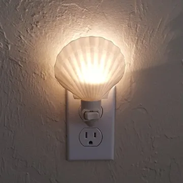 Shop Tumbler Home Real Sea Shell Beach Night Light Today