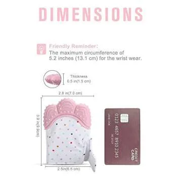 Prohapi Baby Teething Mittens - Pain Relief & Fun