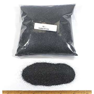 80 Grade Silicon Carbide Grit: 2lbs - Premium Quality for Precision Sanding