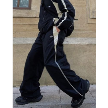Trendy Men's Y2K Baggy Sweatpants for Comfort and Style