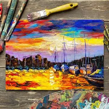 FIXSMITH 12x16 Inch Canvas Panels for Painting 14 Pack