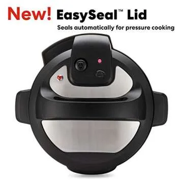 Instant Pot NOVA 6 Pressure Cooker, 6qt, Stainless Steel/Black