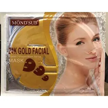 24 Collagen Gold Mask - Korean Beauty Peel Off for Youthful Skin