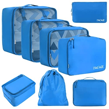 BAGAIL Packing Cubes Set for Easy Travel Organization