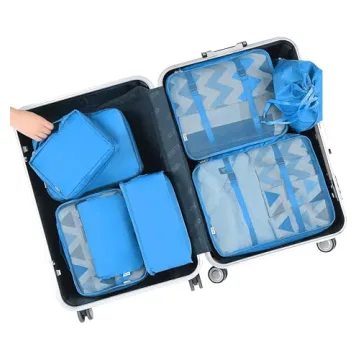 BAGAIL Packing Cubes Set for Easy Travel Organization