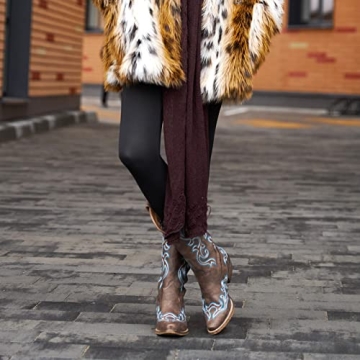 Stylish HISEA Rollda Cowboy Boots for Women - Perfect All Day Wear