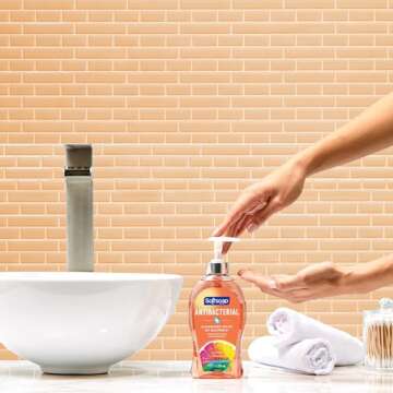 Softsoap Antibacterial Liquid Hand Soap Pump, Crisp Clean - 11.25 fluid ounce