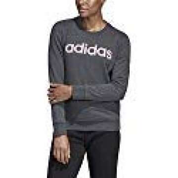 adidas Women's Essentials Linear Sweatshirt - Stylish Comfort
