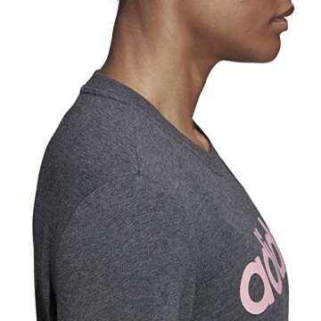 adidas Women's Essentials Linear Sweatshirt - Stylish Comfort