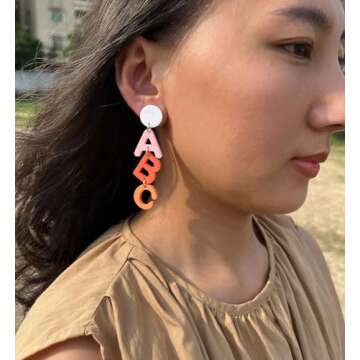 Teacher Earrings Back To School Teacher Gifts For Women Teacher Appreciation Gifts Thank You Teacher Gifts Teacher Outfits For Women Best Teacher Gifts New Teacher Gifts-style 1