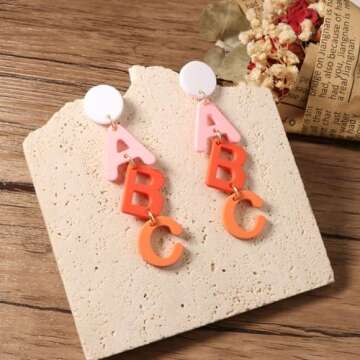 Teacher Earrings Back To School Teacher Gifts For Women Teacher Appreciation Gifts Thank You Teacher Gifts Teacher Outfits For Women Best Teacher Gifts New Teacher Gifts-style 1