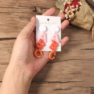 Teacher Earrings Back To School Teacher Gifts For Women Teacher Appreciation Gifts Thank You Teacher Gifts Teacher Outfits For Women Best Teacher Gifts New Teacher Gifts-style 1